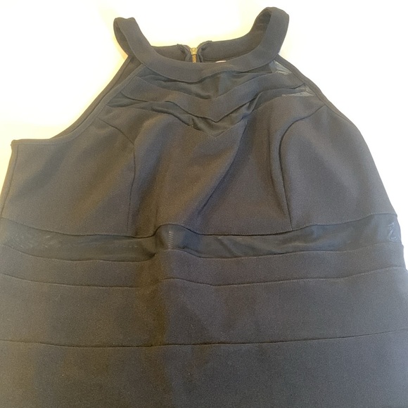 Emerald Sundae Junior Women’s 2X Sleeveless Sexy Black Evening Dress - Picture 8 of 8